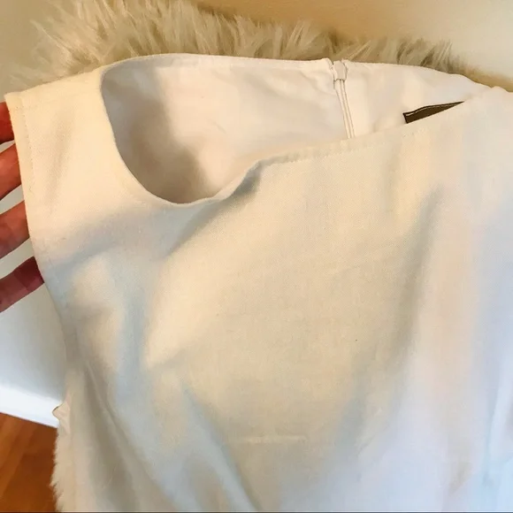 LORI M COLLECTION | Elegant White Linen Maxi Dress Size 12 - Picture 13 of 16